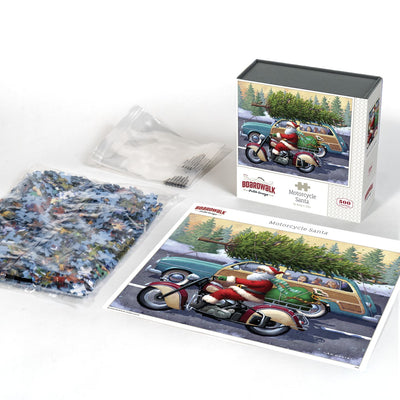Motorcycle Santa | 500 Piece