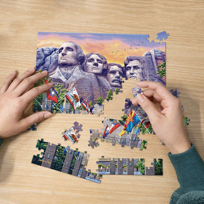 Mt. Rushmore | 210 Piece Personal Puzzle