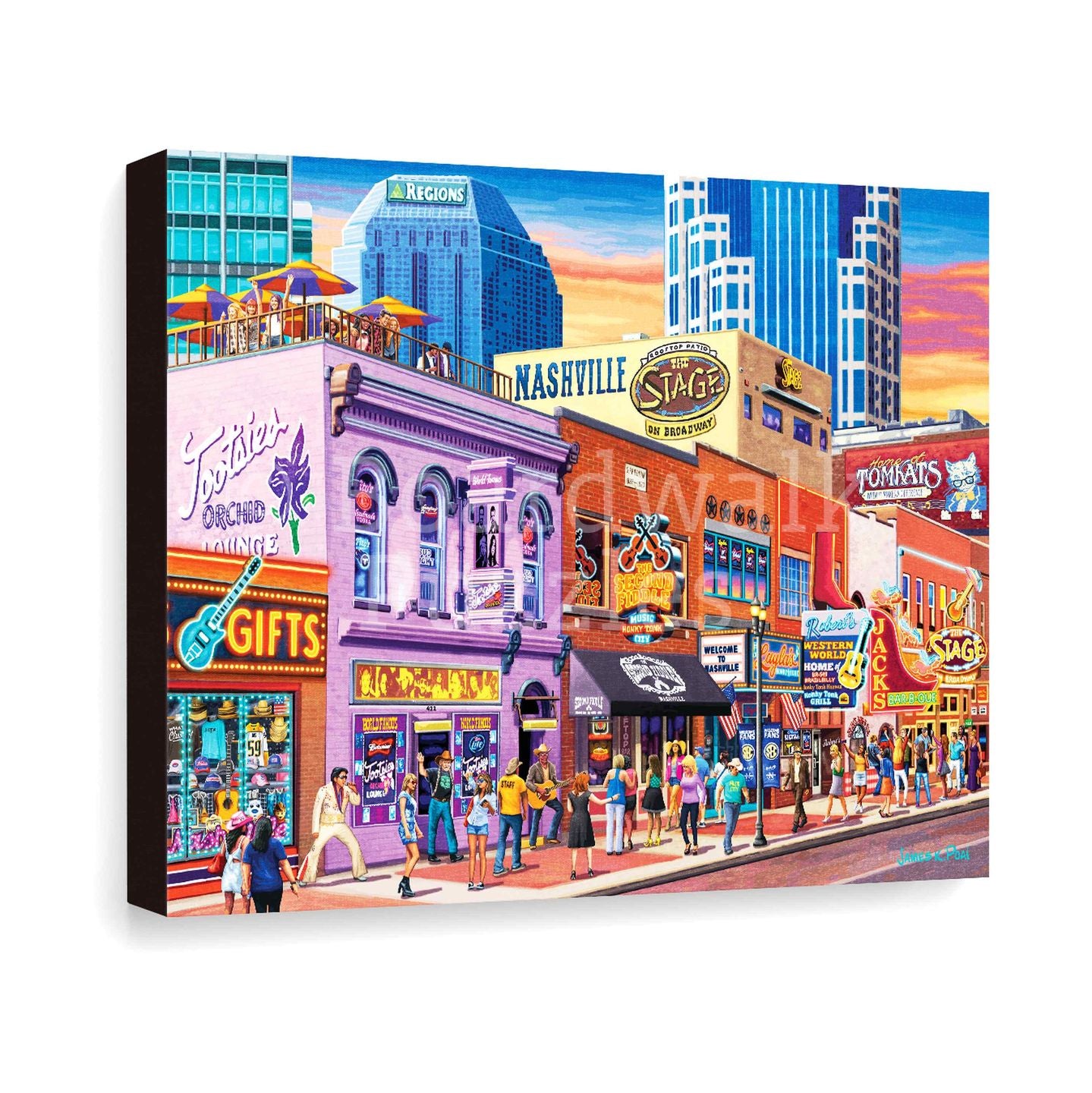 Nashville Music City | Boardwalk Fine Art