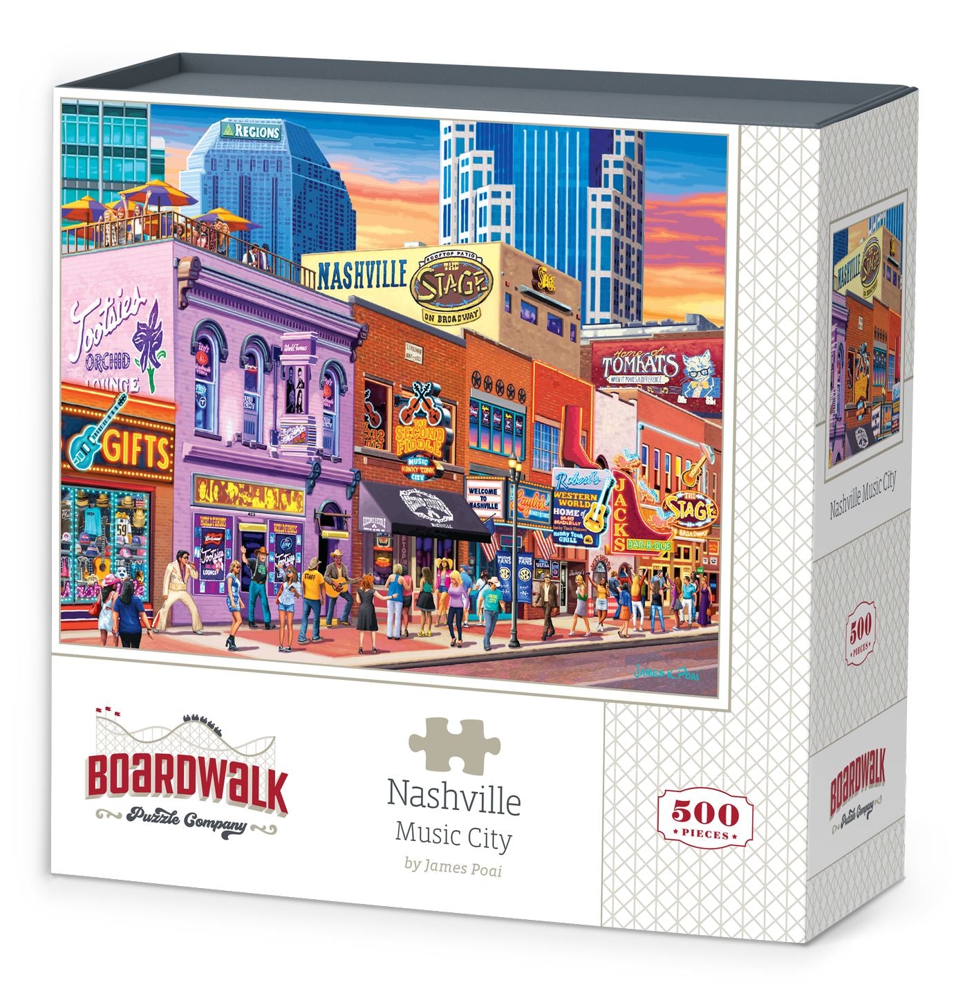 Nashville Music City | 500 Piece