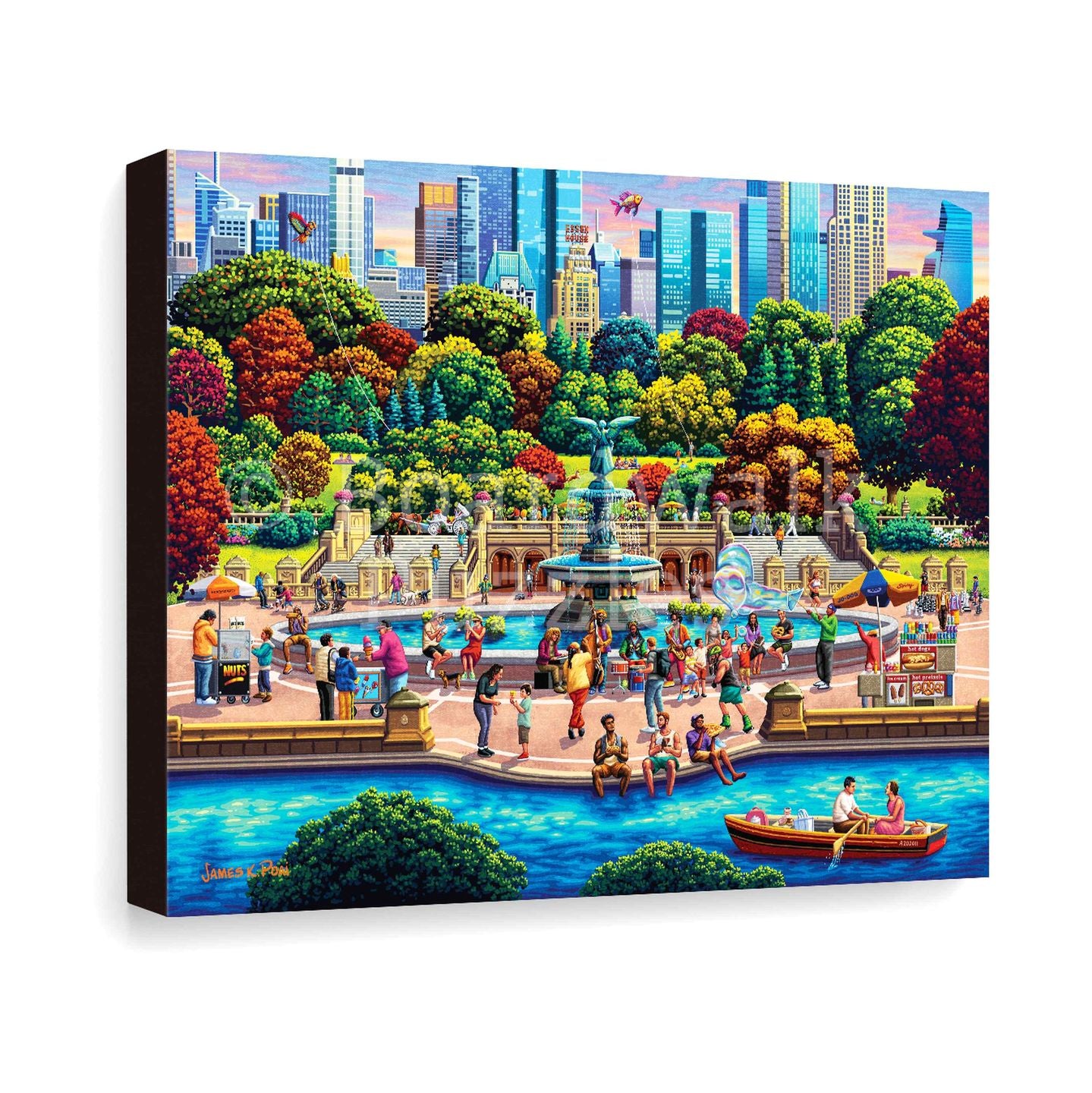 New York Central Park | Boardwalk Fine Art