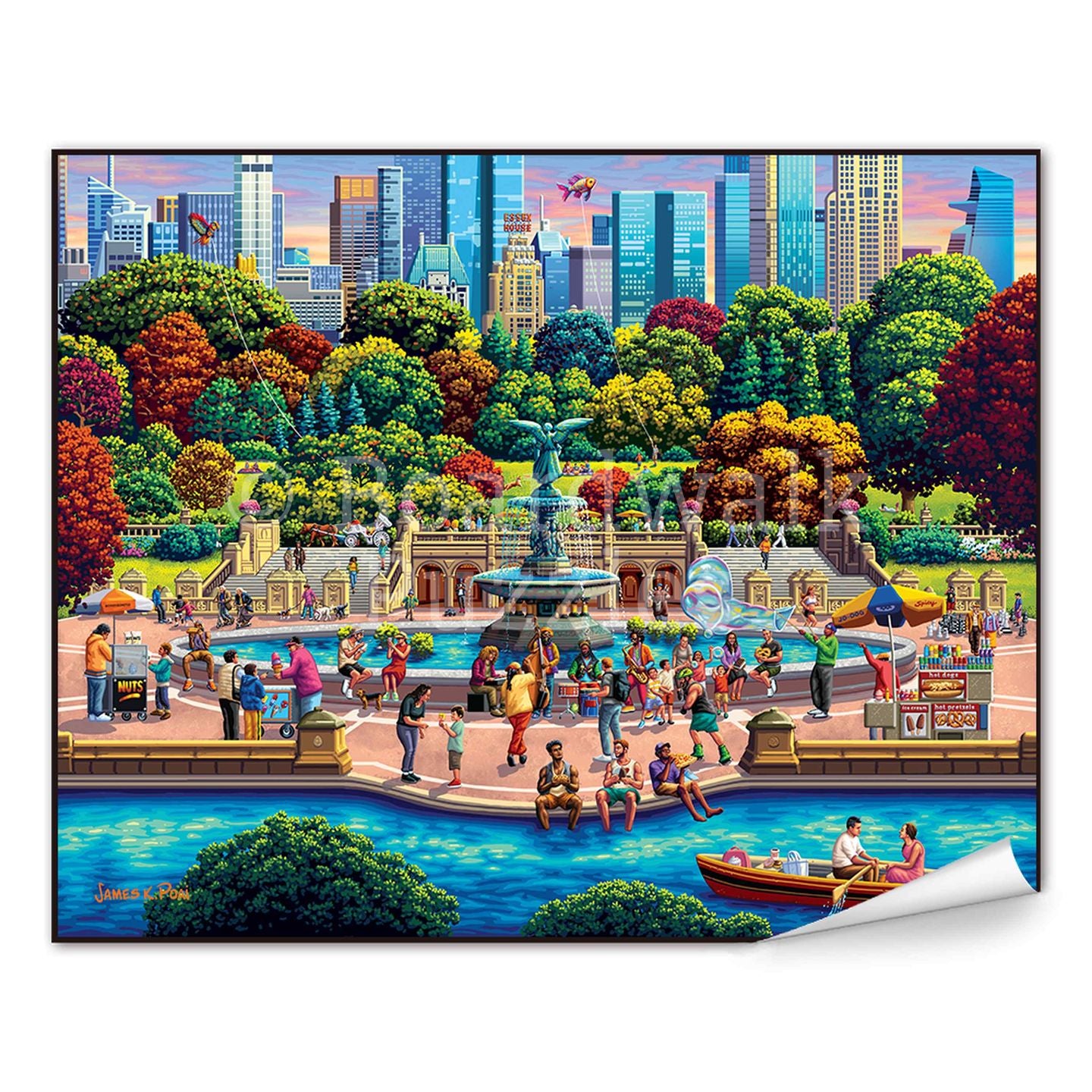 New York Central Park | Boardwalk Fine Art