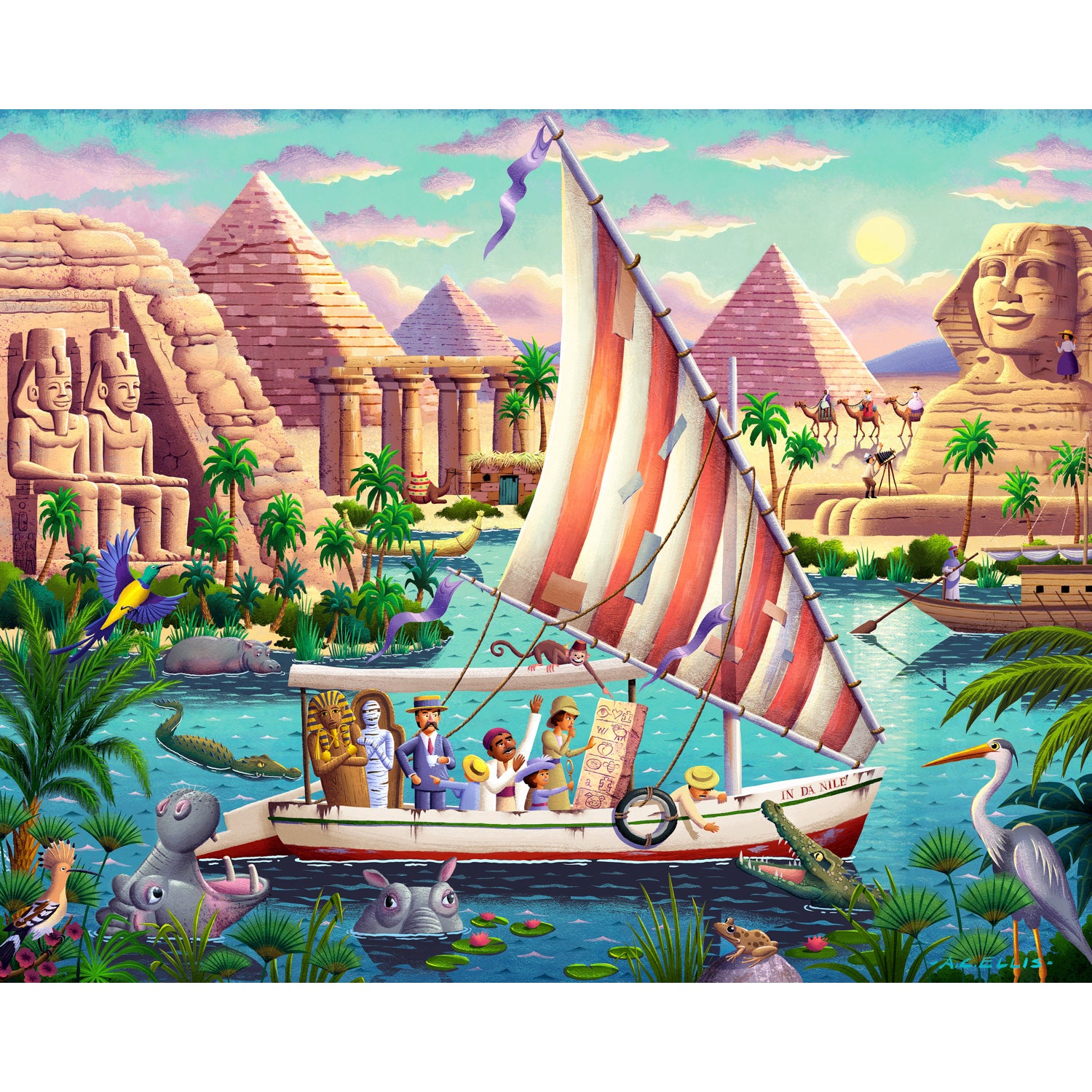 Nile River Expedition | 1000 Piece