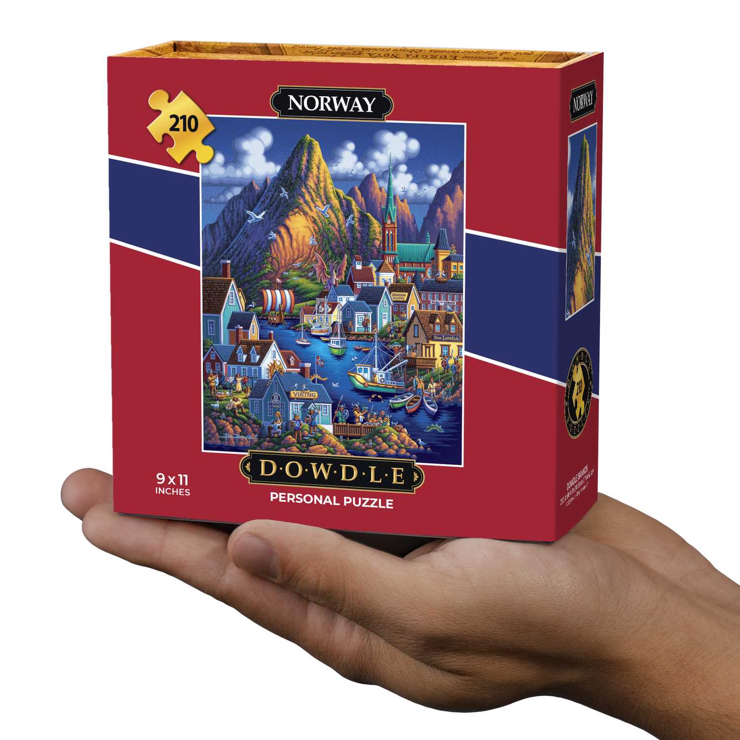 Norway | 210 Piece Personal Puzzle