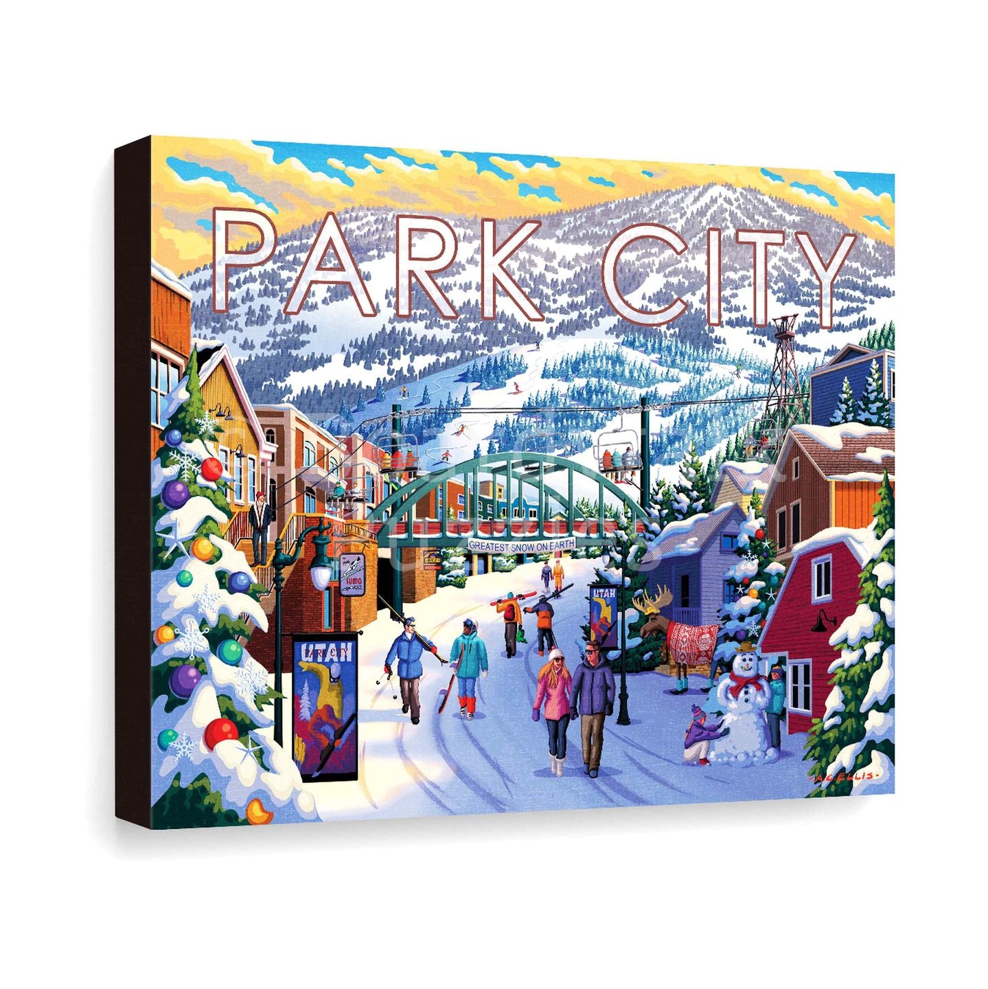 Park City Winter | Boardwalk Fine Art