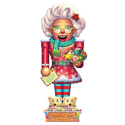 Sandra Claus | Luxury Wood Puzzle - Large Size