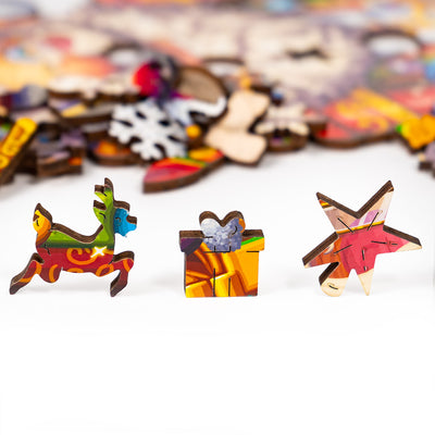 Santa Claus | Luxury Wood Puzzle - Large Size
