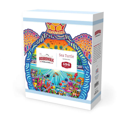 Sea Turtle | Luxury Wood Puzzle - Jumbo Size