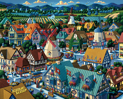 Solvang | 210 Piece Personal Puzzle