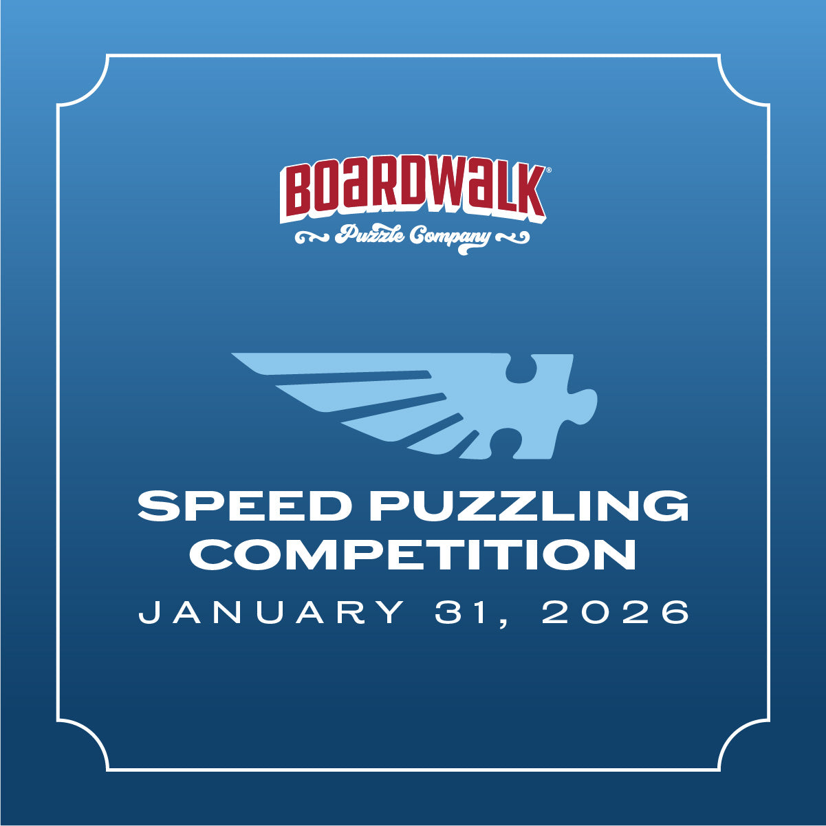 Adult Team 1000 Piece | 2026 Boardwalk Speed Puzzling Registration