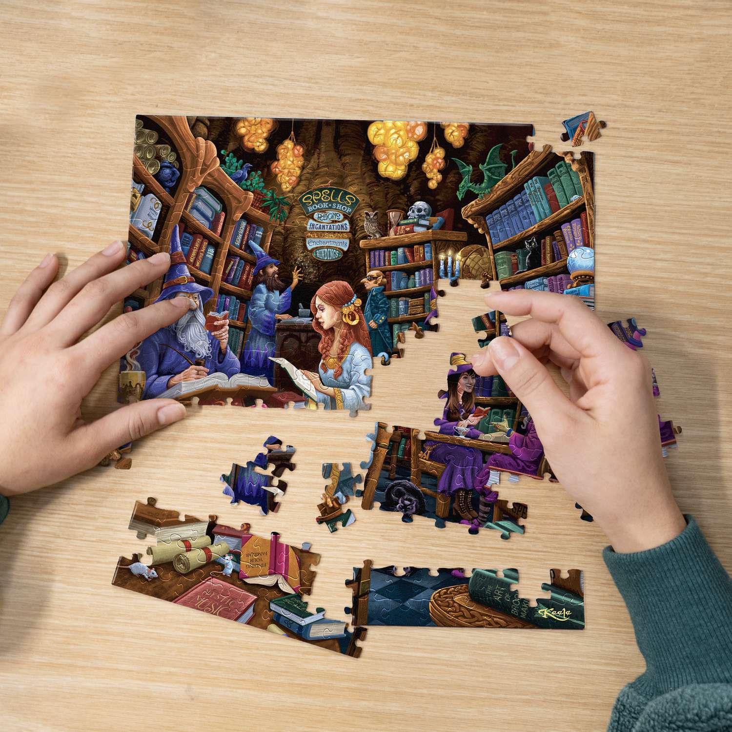 Spellbook Shop | 210 Piece Personal Puzzle