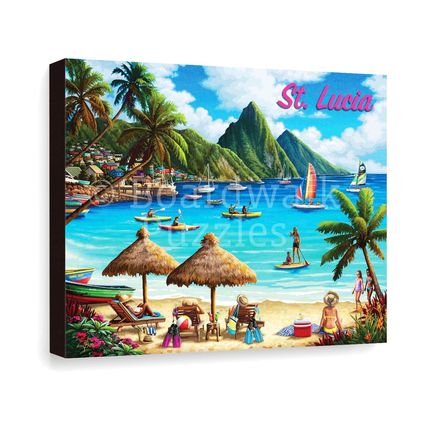 St. Lucia | Boardwalk Fine Art