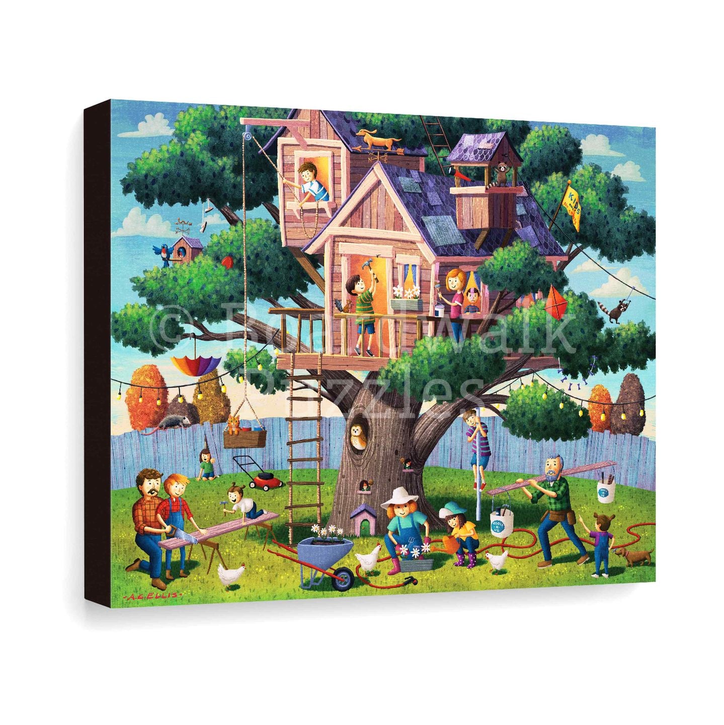 Tree House Adventure | Boardwalk Fine Art