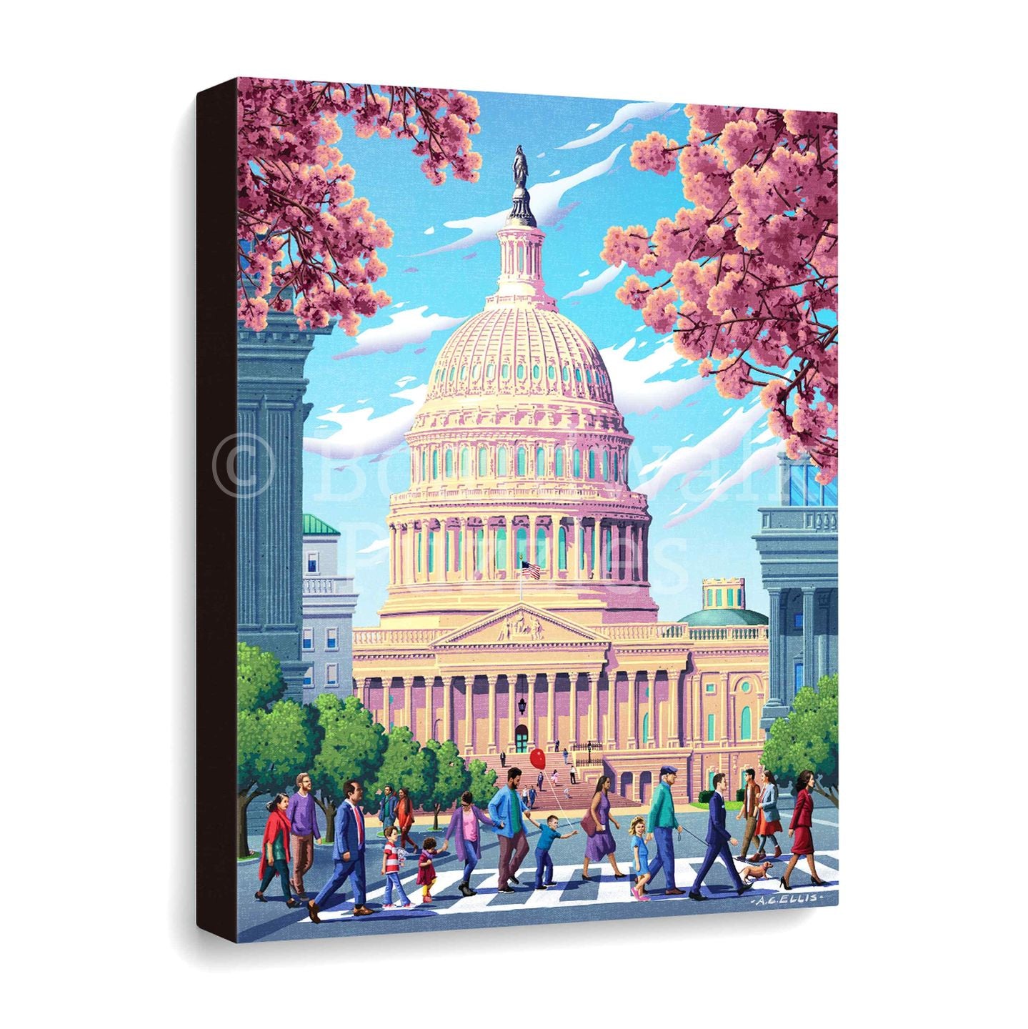 U.S. Capitol | Boardwalk Fine Art