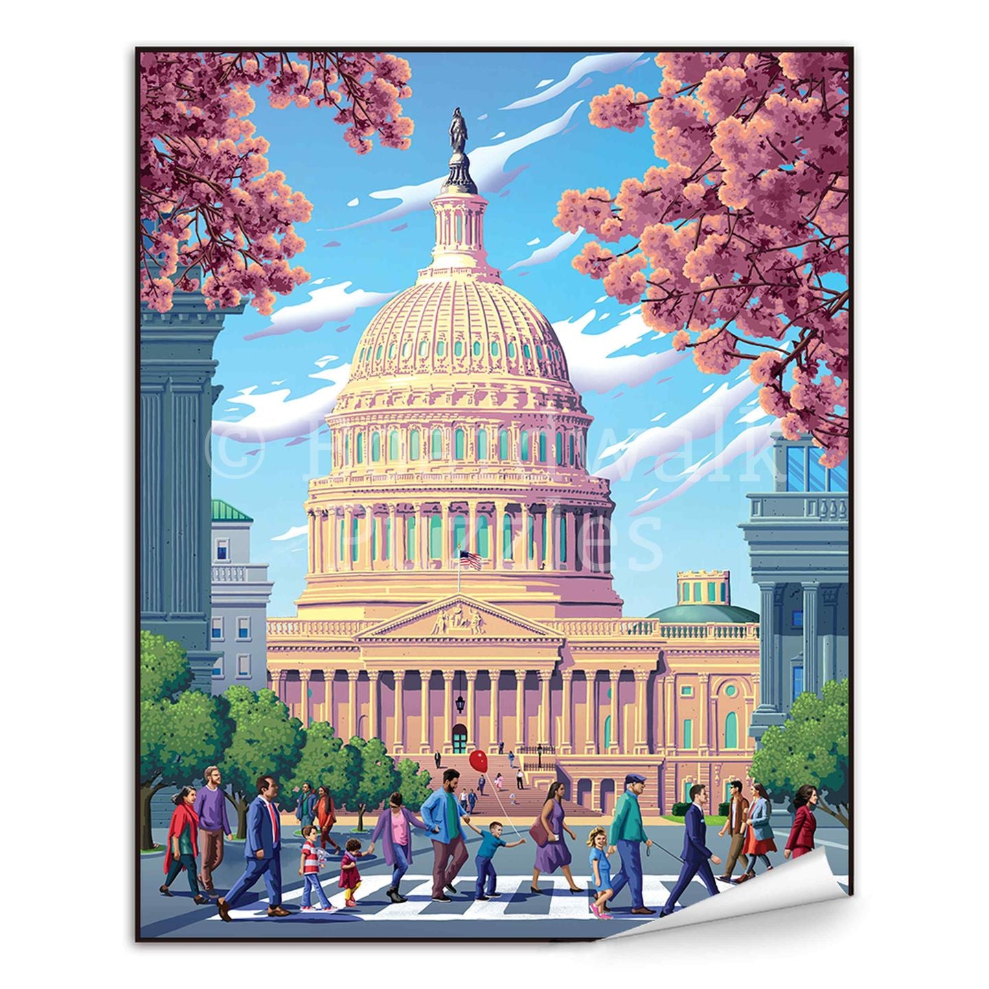 U.S. Capitol | Boardwalk Fine Art