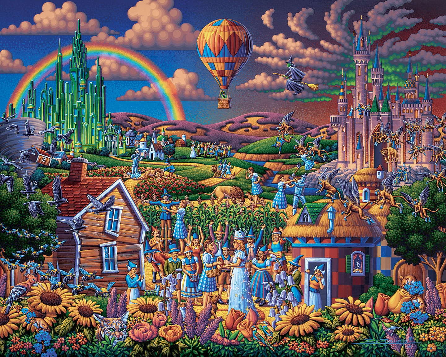 Wizard of Oz | 210 Piece Personal Puzzle