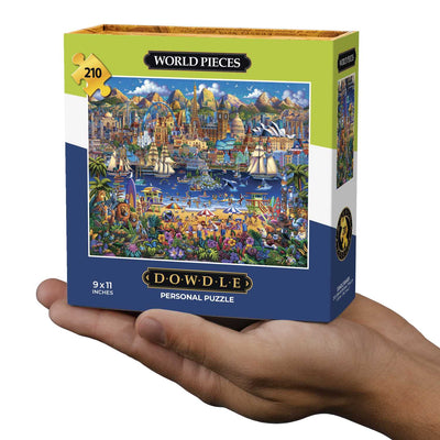 World Pieces | 210 Piece Personal Puzzle