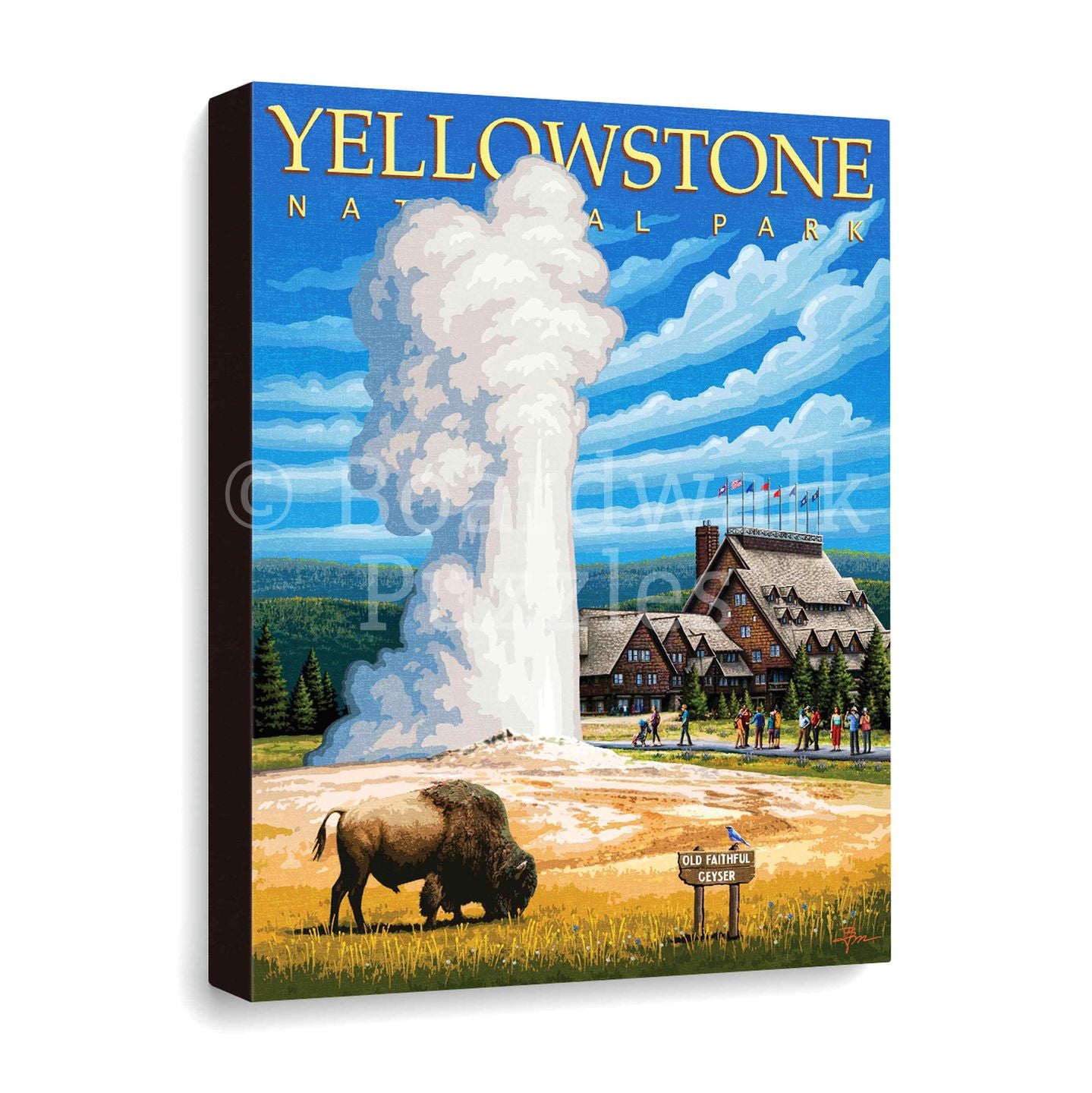 Yellowstone National Park | Boardwalk Fine Art