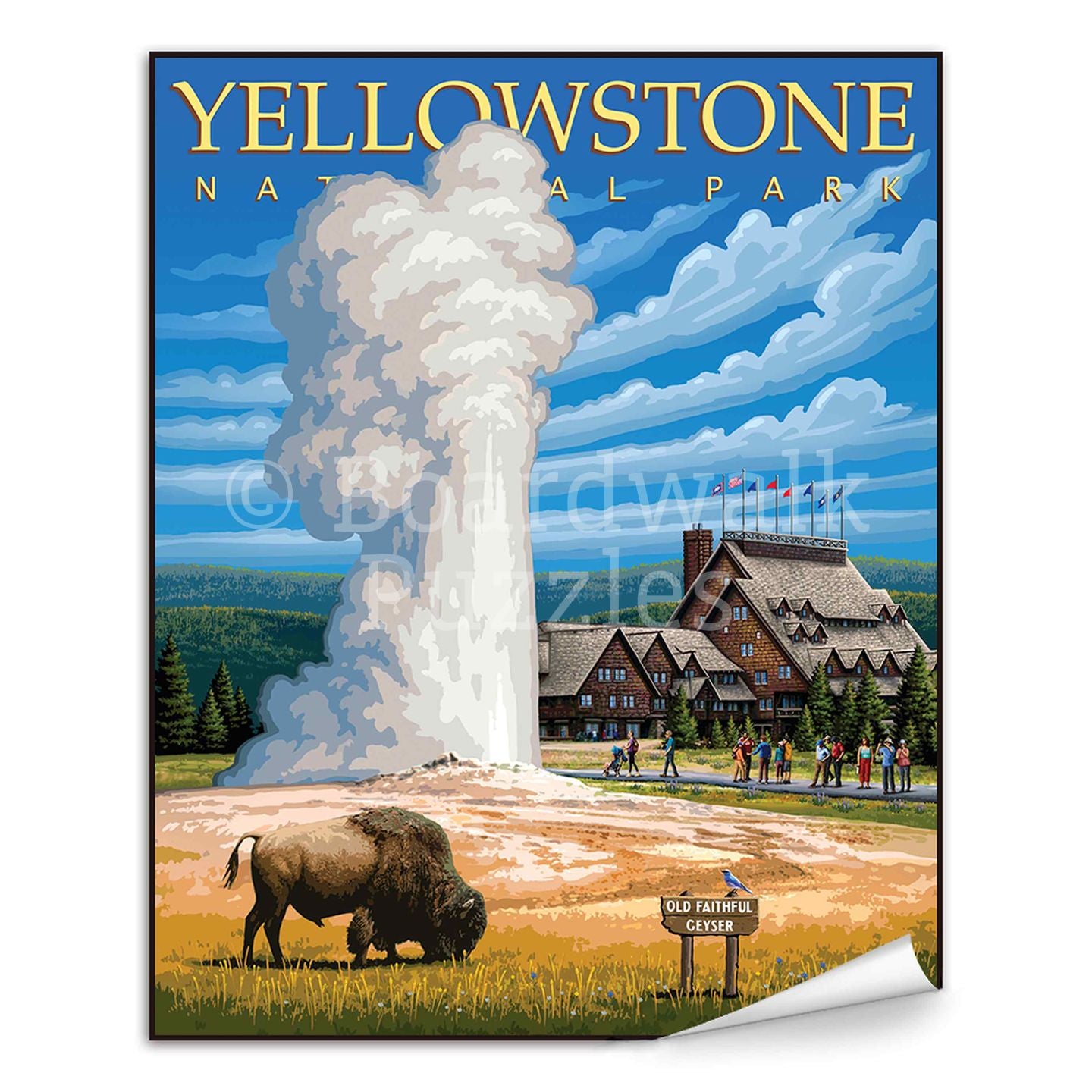 Yellowstone National Park | Boardwalk Fine Art