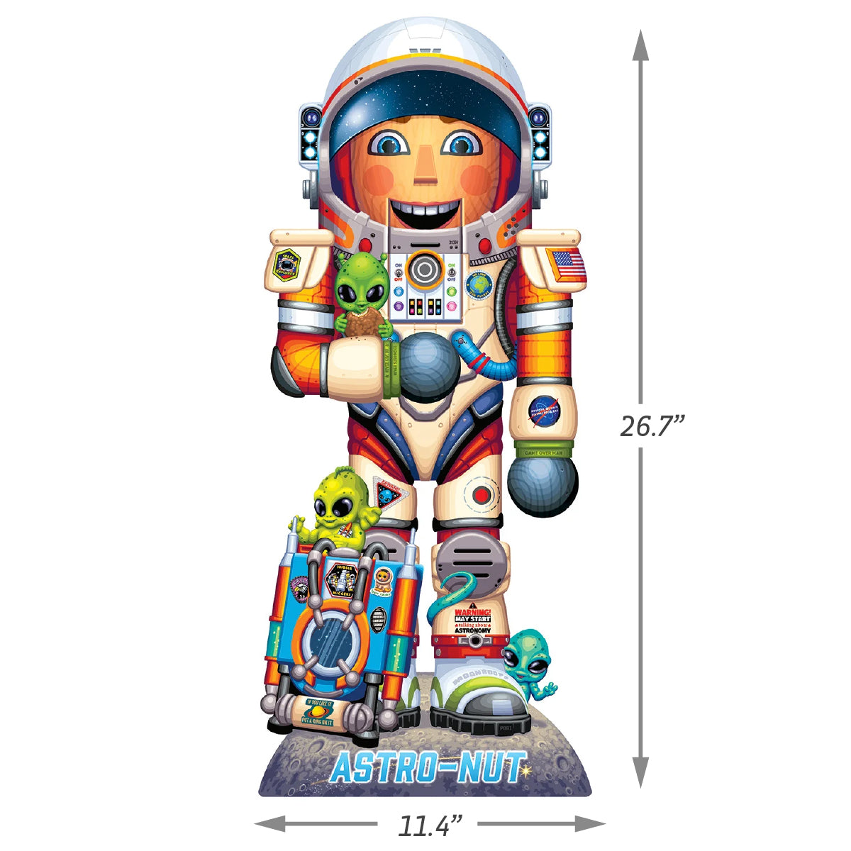 Astro-Nut | Luxury Wood Puzzle - Large Size