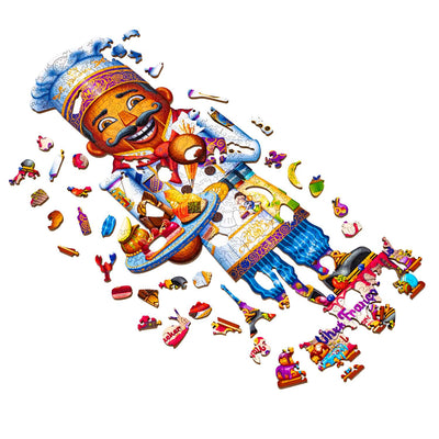 Chef Francois | Luxury Wood Puzzle - Large Size