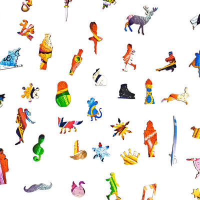 Nutcracker at the Ballet | Luxury Wood Puzzle - Large Size