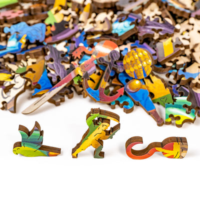 Pirate Pete | Luxury Wood Puzzle - Large Size