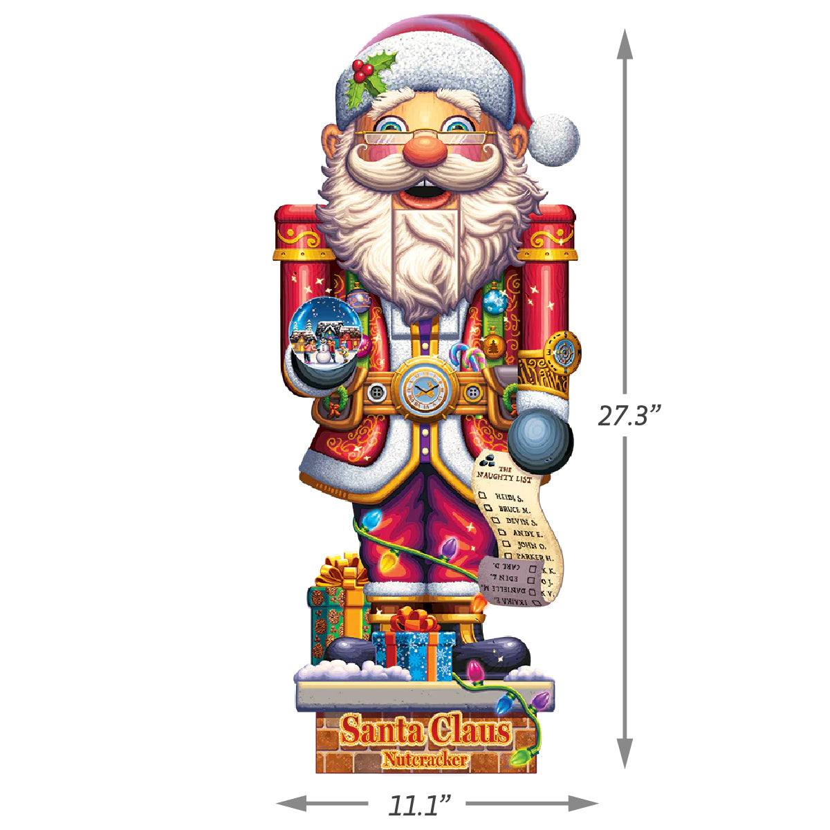 Santa Claus | Luxury Wood Puzzle - Large Size