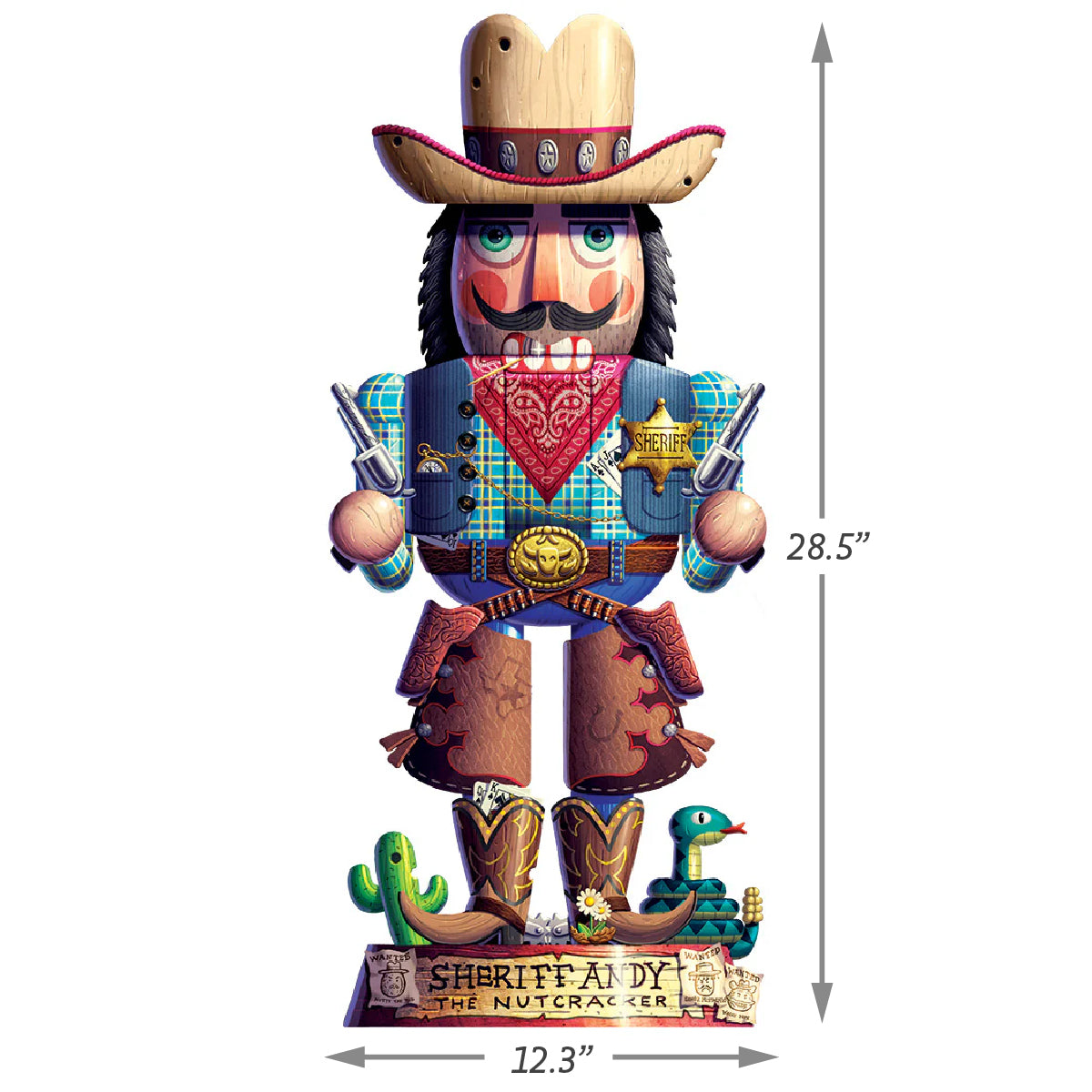 Sheriff Andy | Large Luxury Wood Puzzle - Large Size