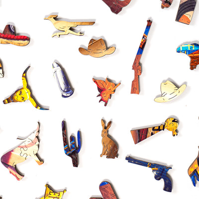 Sheriff Andy | Large Luxury Wood Puzzle - Large Size