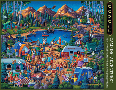 Camping Adventure - Mini Puzzle - 250 Piece