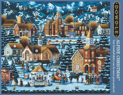 Alpine Christmas - Mini Puzzle - 250 Piece