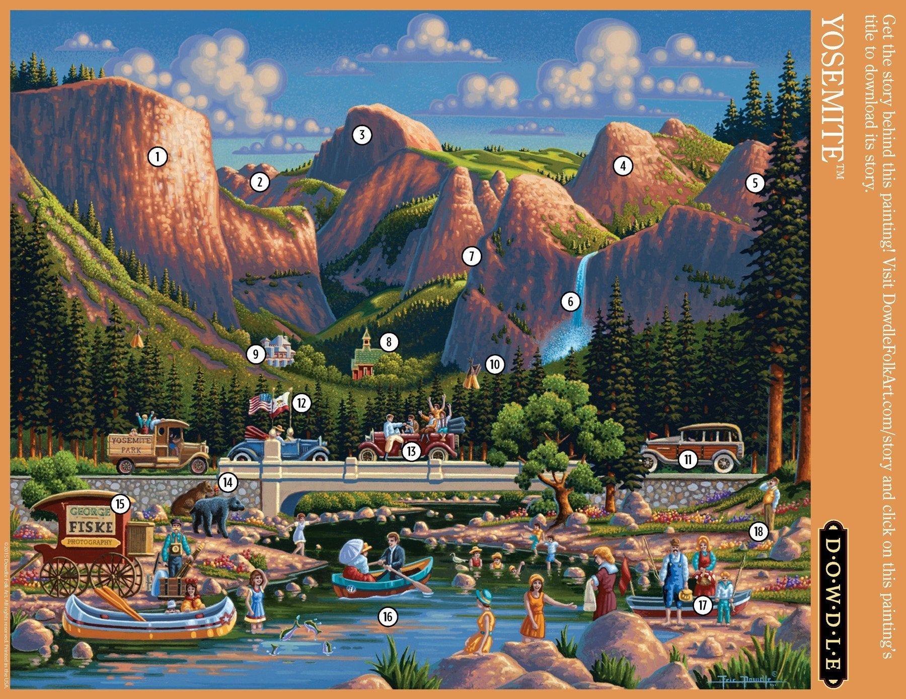 Yosemite National Park - Mini Puzzle - 250 Piece