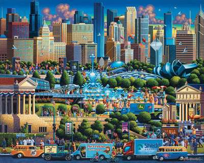 Chicago - Mini Puzzle - 250 Piece