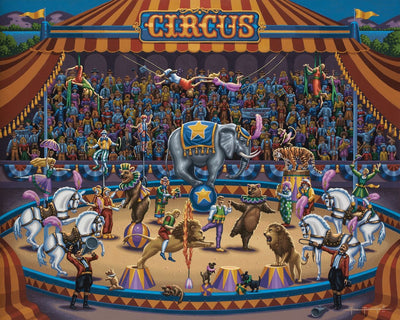 Circus Stars - Wooden Puzzle