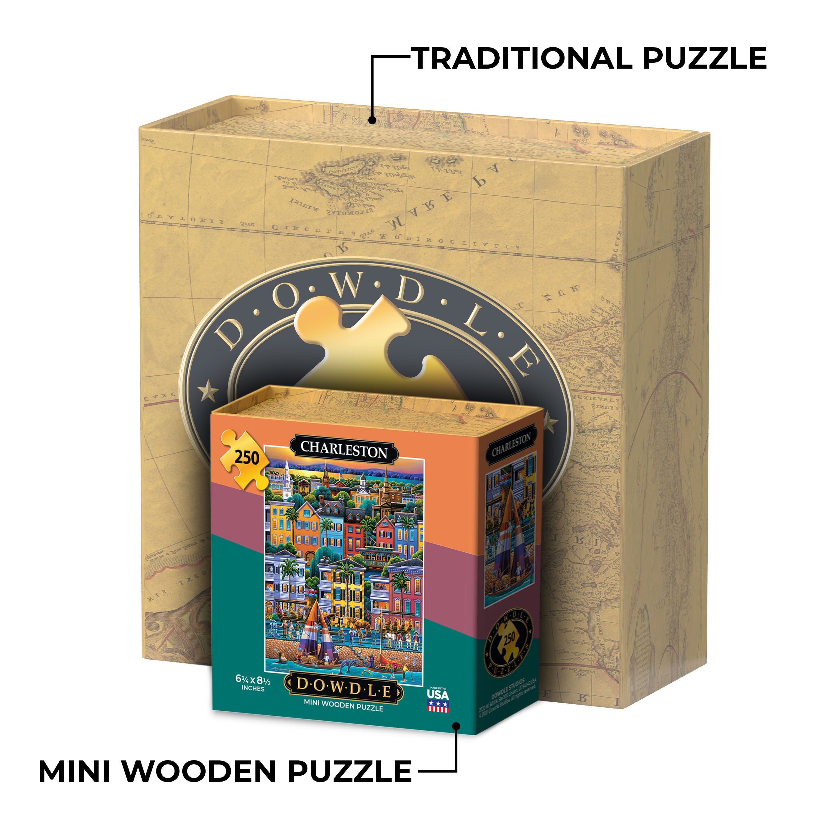 Charleston - Mini Puzzle - 250 Piece