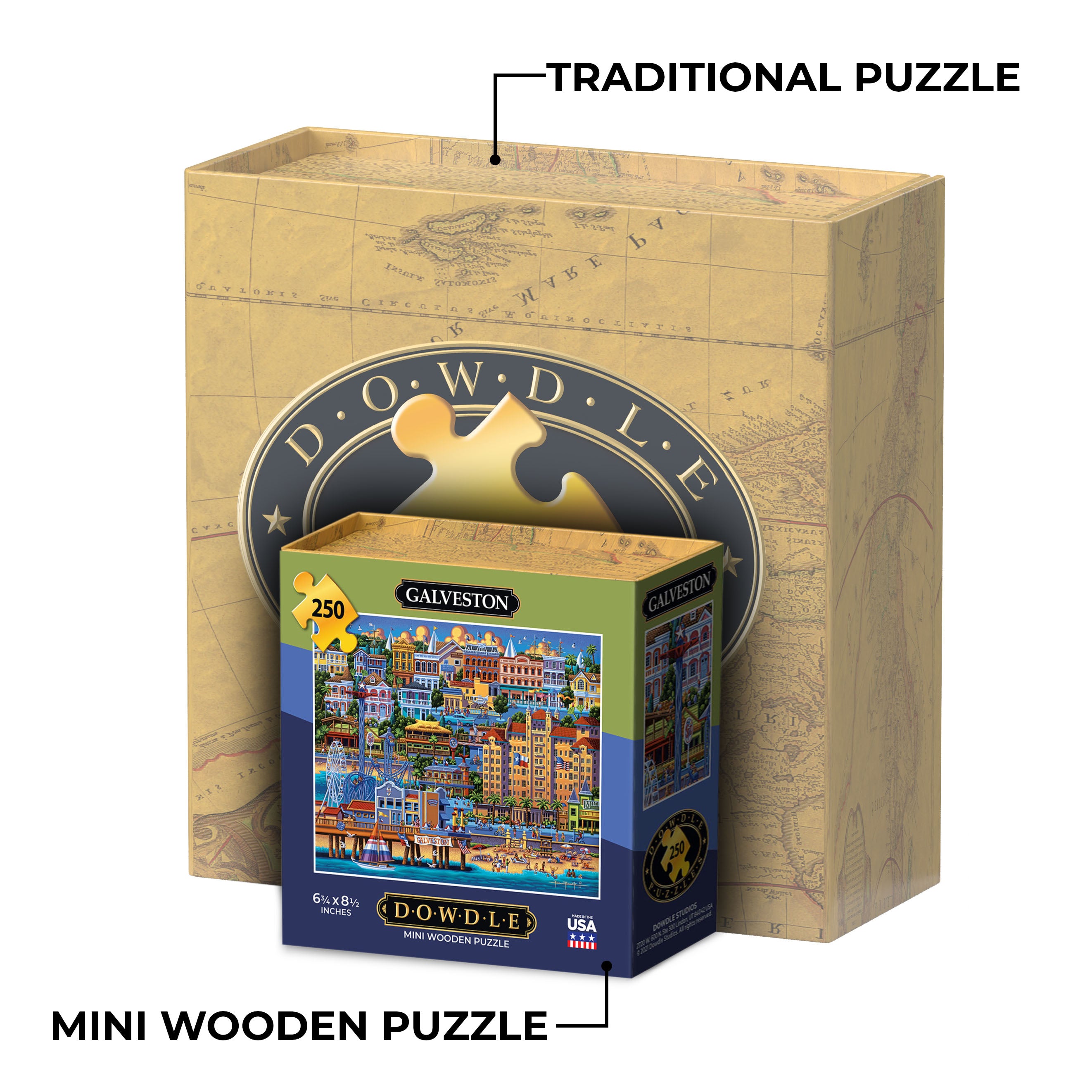 Galveston - Mini Puzzle - 250 Piece