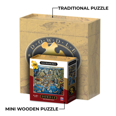 San Francisco - Mini Puzzle - 250 Piece