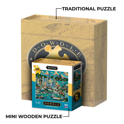 Seattle - Mini Puzzle - 250 Piece