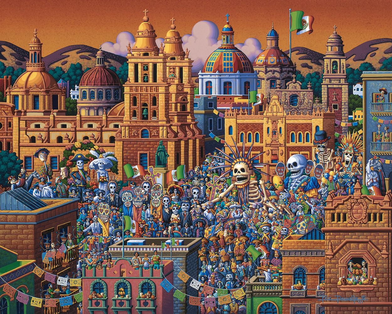 Day of the Dead - Wooden Puzzle