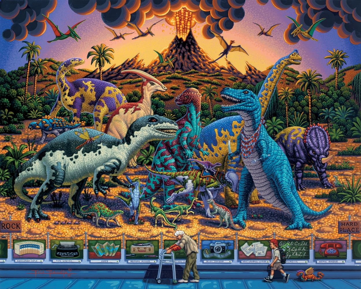 Dinosaur Museum - Wooden Puzzle