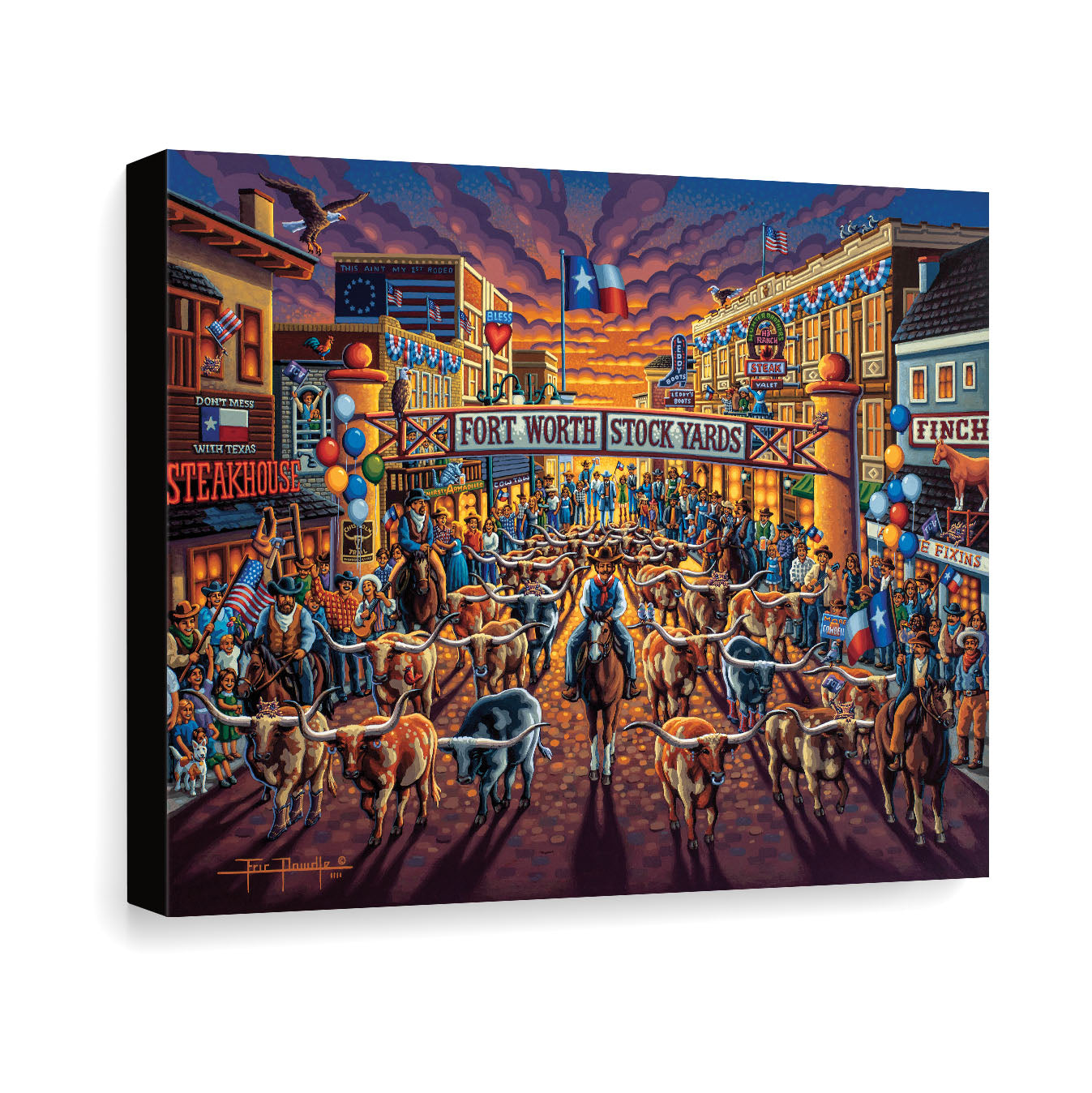 Fort Worth Stockyards | Dowdle Fine Art