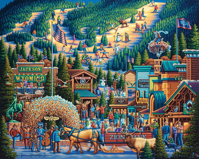 Jackson Hole - Wooden Puzzle