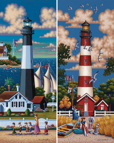Lighthouses South | 210 Piece Personal Puzzle