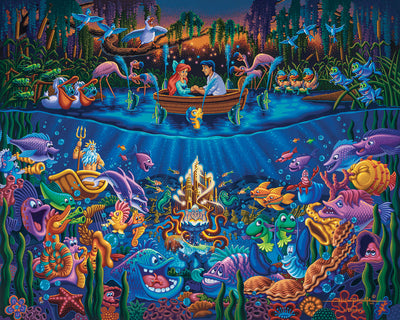 The Little Mermaid Part of Your World Art Print