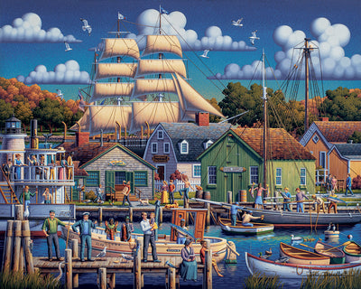 Mystic Seaport | 210 Piece Personal Puzzle