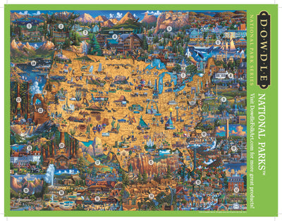 National Parks - Mini Puzzle - 250 Piece
