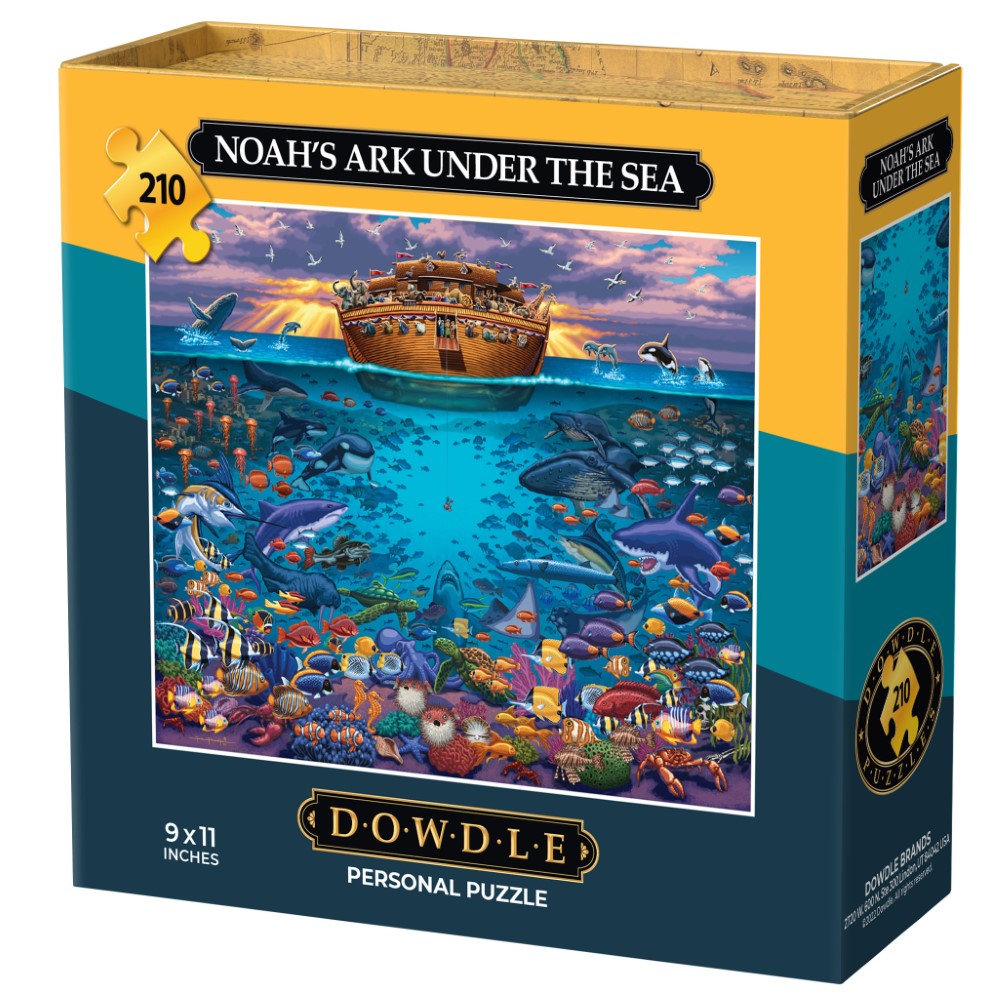 Noah's Ark Under the Sea | 210 Piece Personal Puzzle