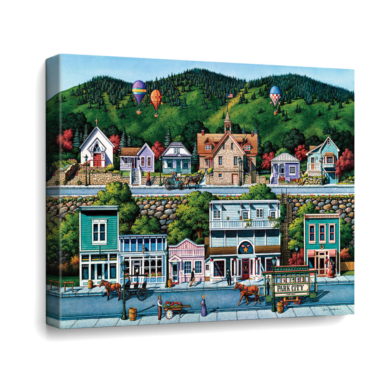 Park City - Wooden Puzzle