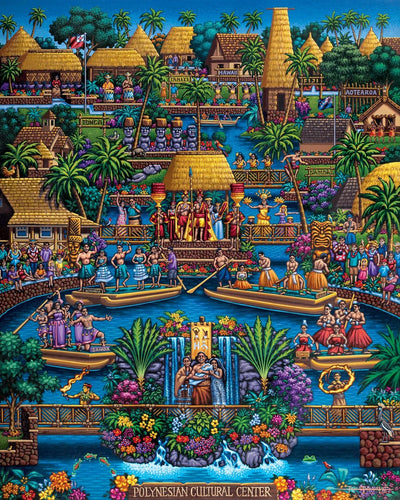 Polynesian Cultural Center - Wooden Puzzle